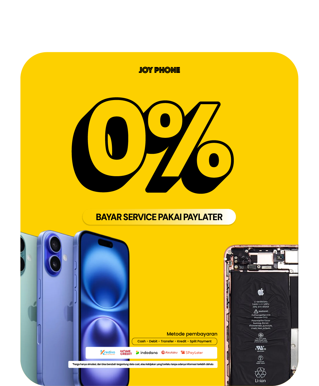 Service HP Joy Phone